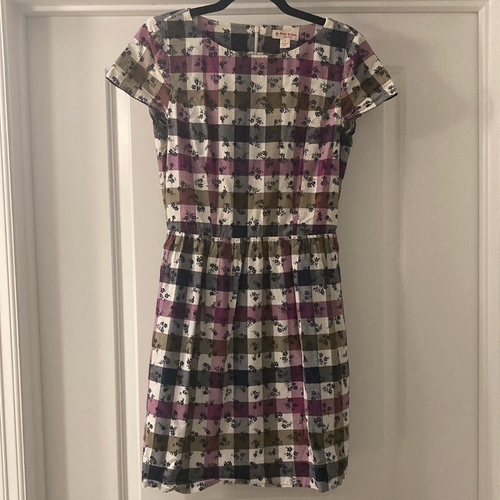 Brooks Brothers Plaid Casual A-line Dress